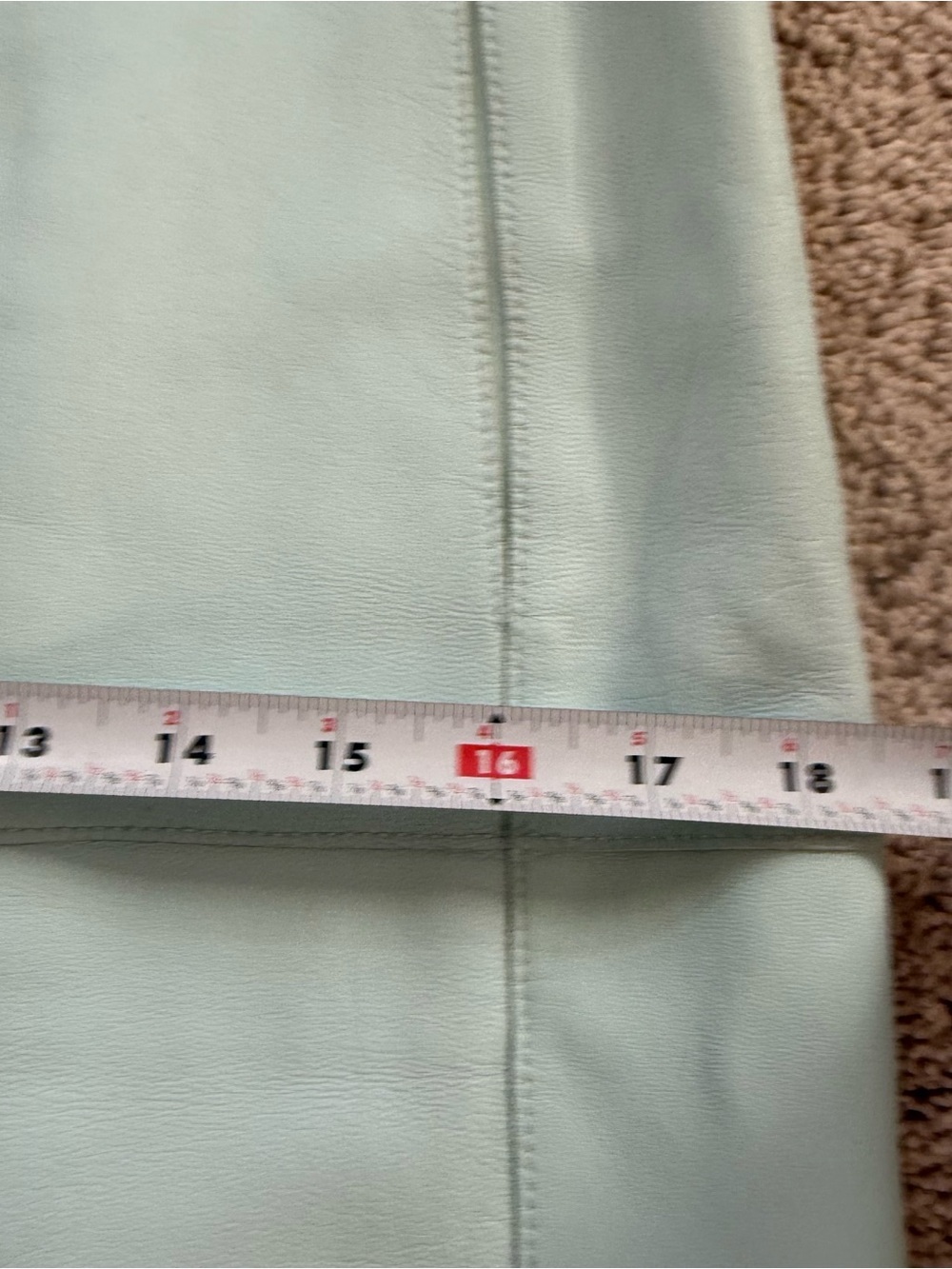 Per Se Leather Sheath Dress 4 - Picture 9 of 11